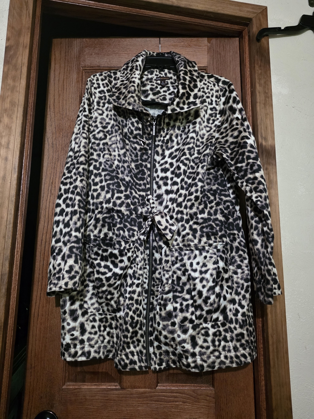 Rebel Rockstar Streetwear Leopard Dana Buchman Jacket